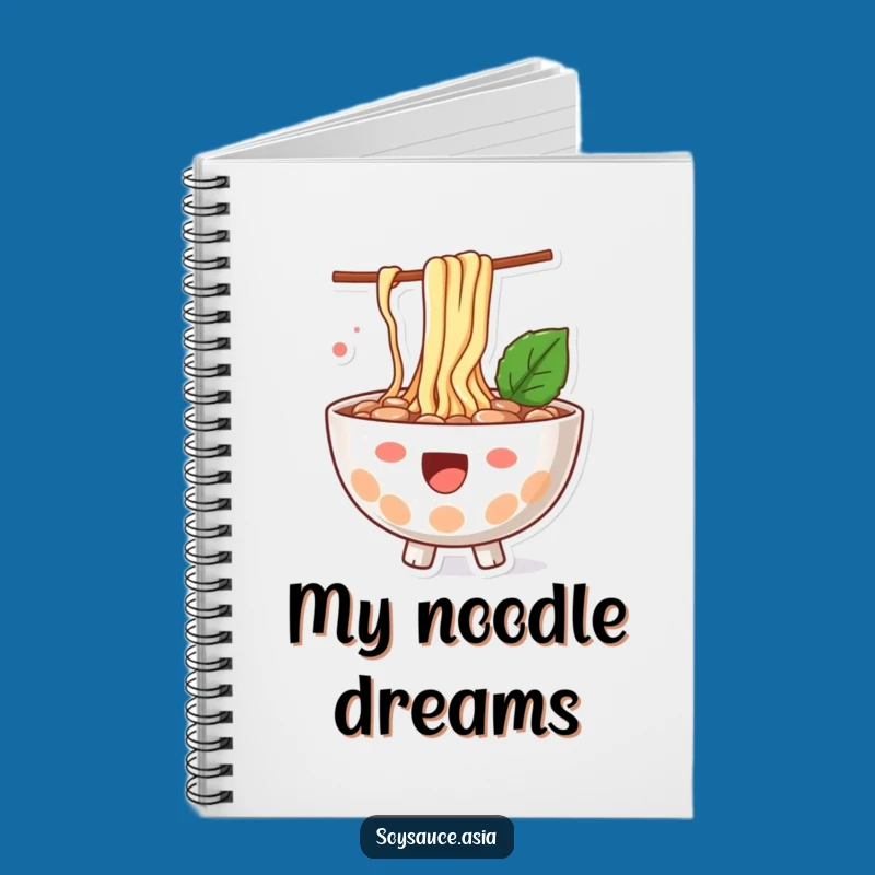 Funny Ramen Splash Notebook: Jot Down Ideas with Noodle Flair