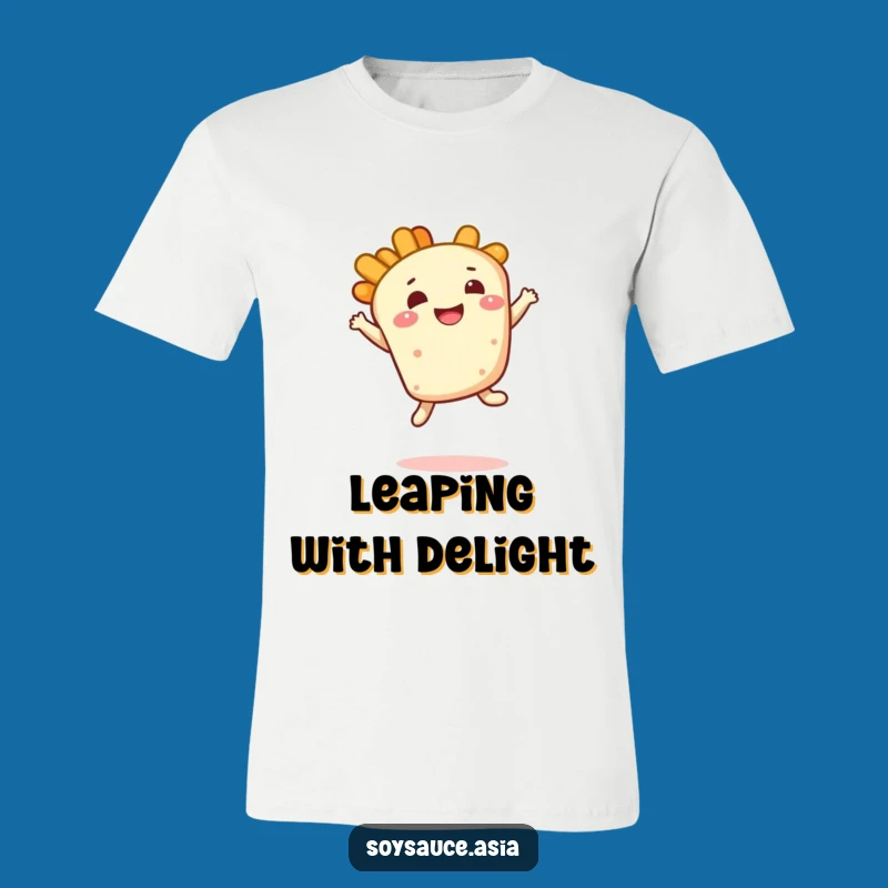 Funny Tempura Leap T-Shirt: Wear Your Bouncy Delight